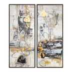 Life Scenes Abstract Art Set/2