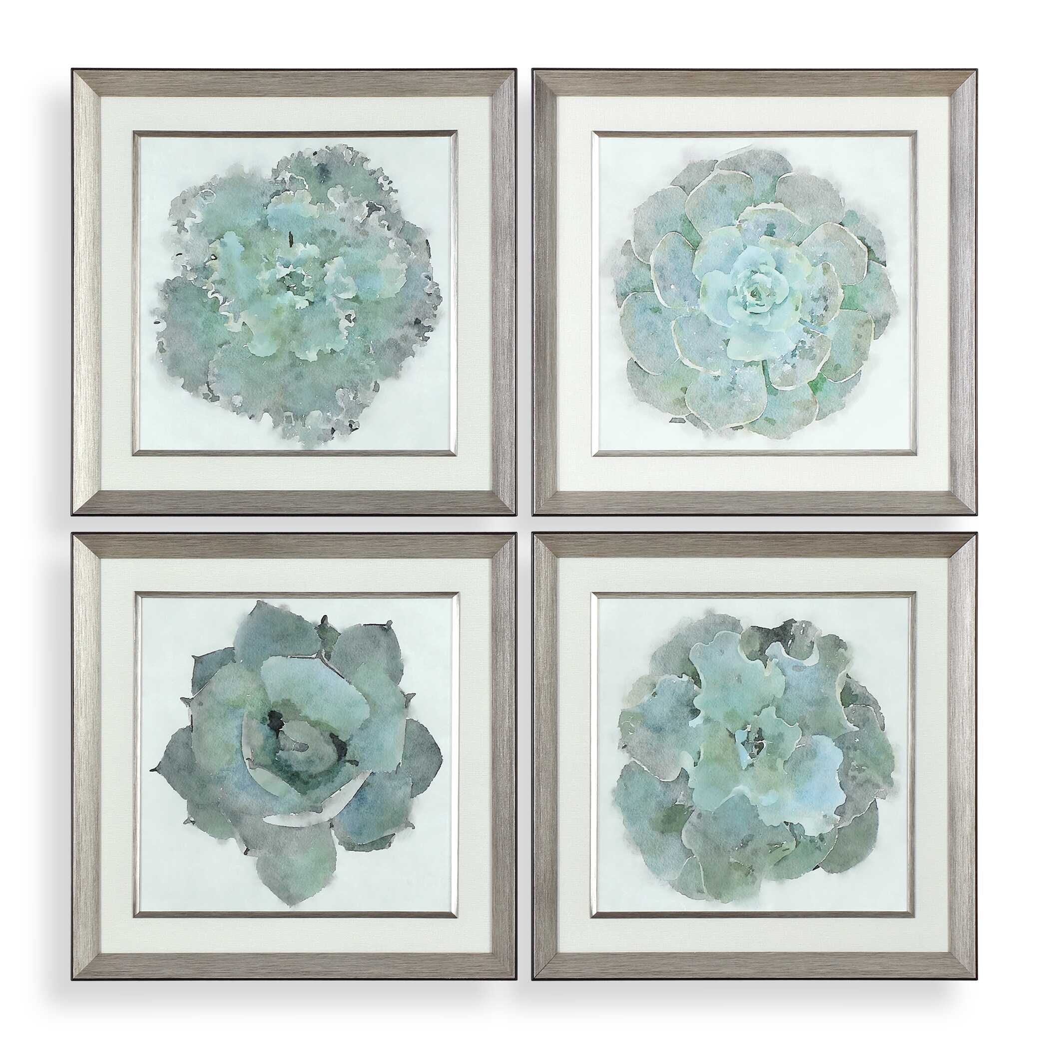 Natural Beauties Botanical Prints Set/4