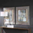 Gilded Whimsy Abstract Prints Set/2