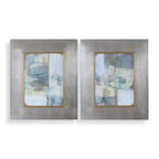 Gilded Whimsy Abstract Prints Set/2