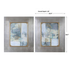 Gilded Whimsy Abstract Prints Set/2