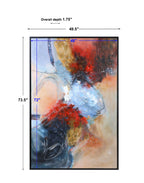 Summer Sunset Abstract Art