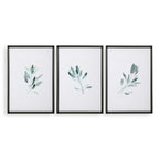 Simple Sage Watercolor Prints Set/3