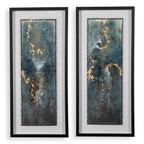 Glimmering Agate Abstract Prints Set/2