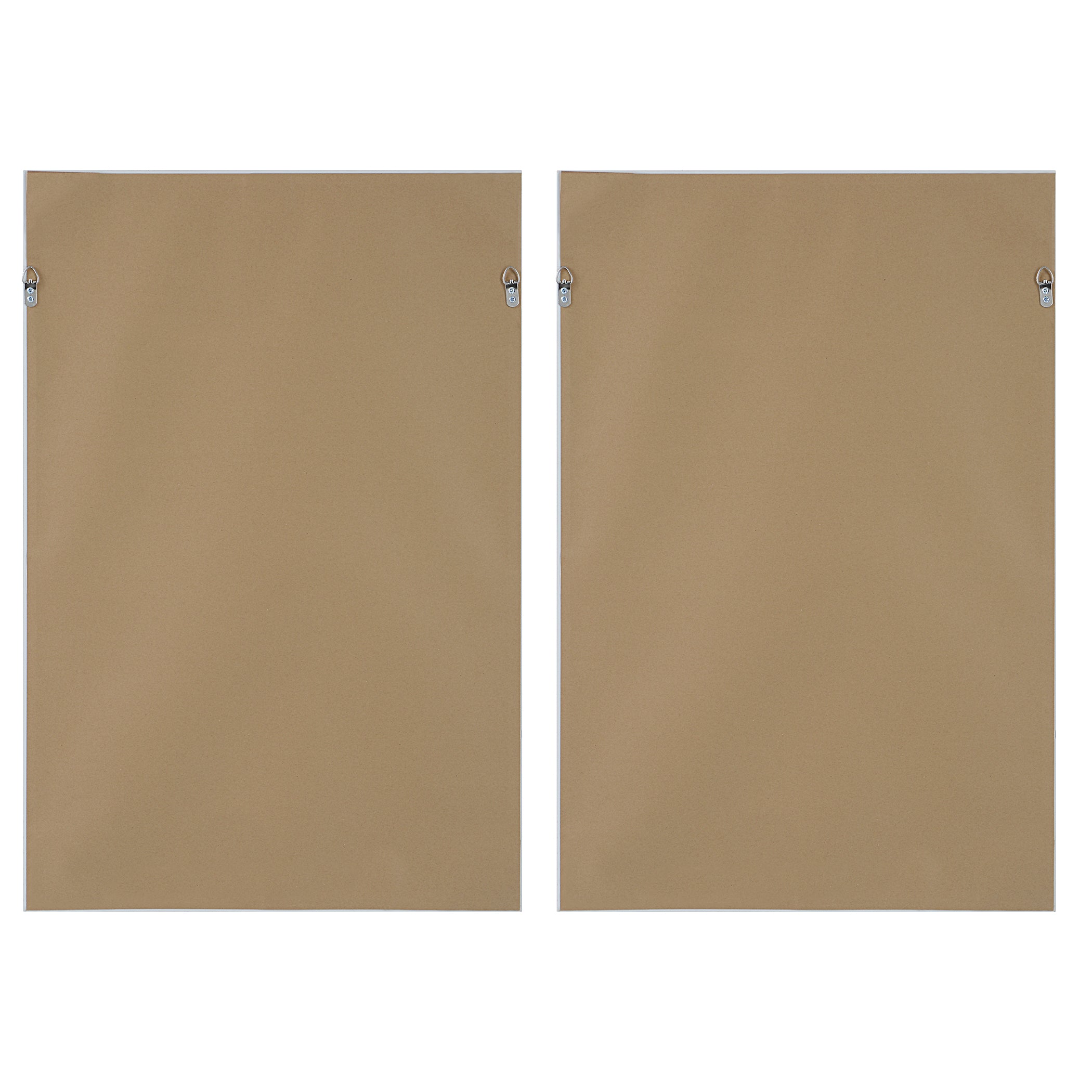 Burgundy Interjection Abstract Prints Set/2