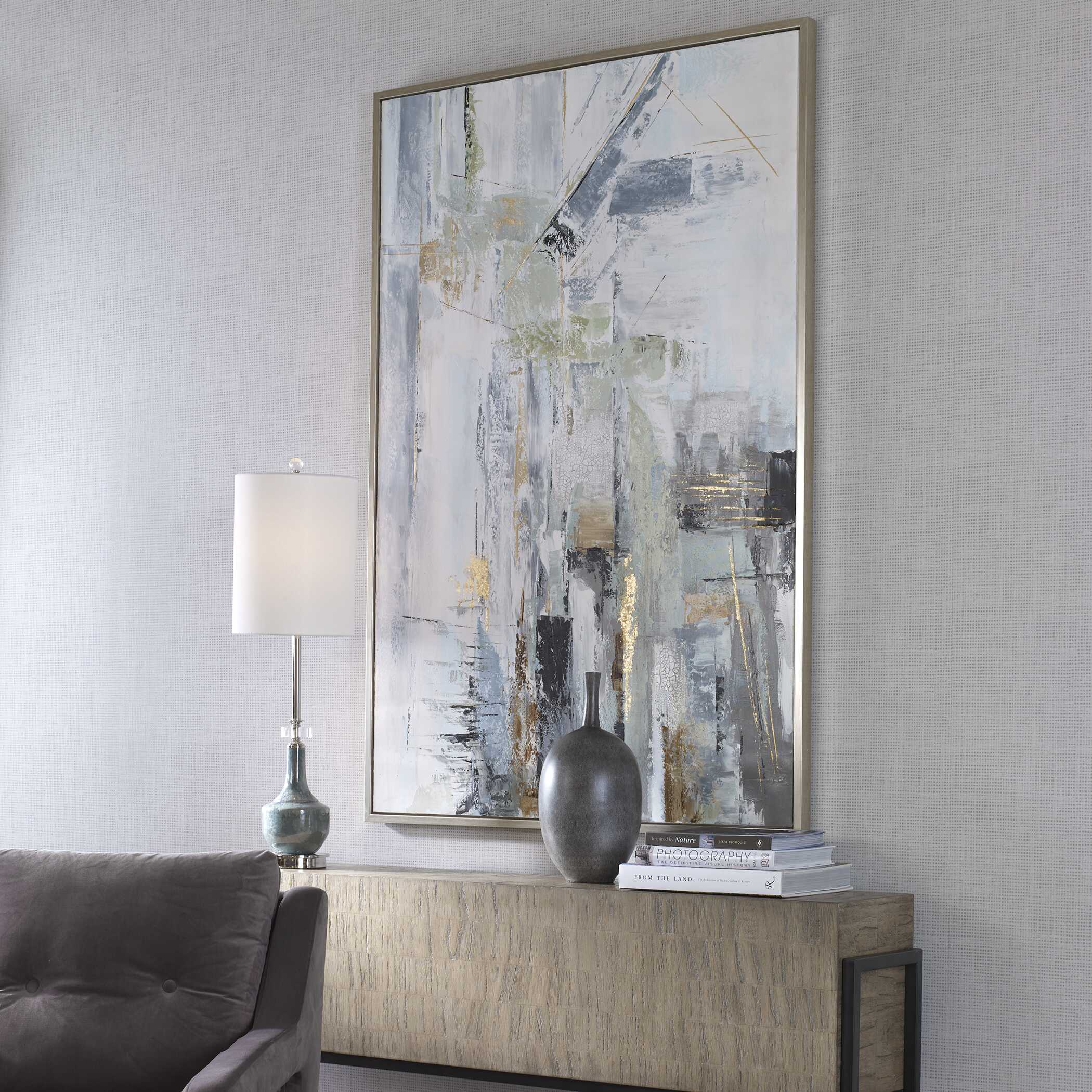 Natural Springs Hand Painted Canvas Art