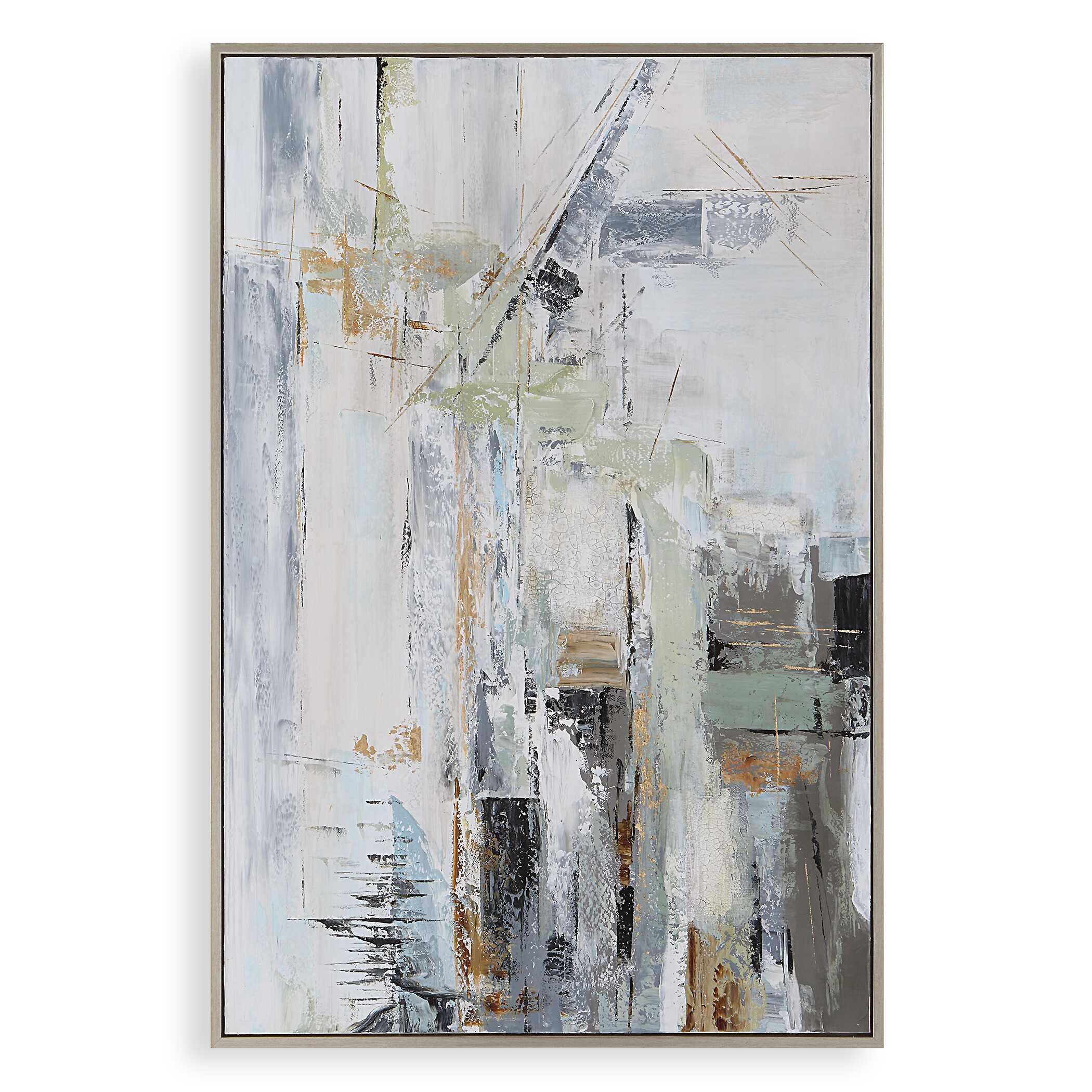 Natural Springs Hand Painted Canvas Art