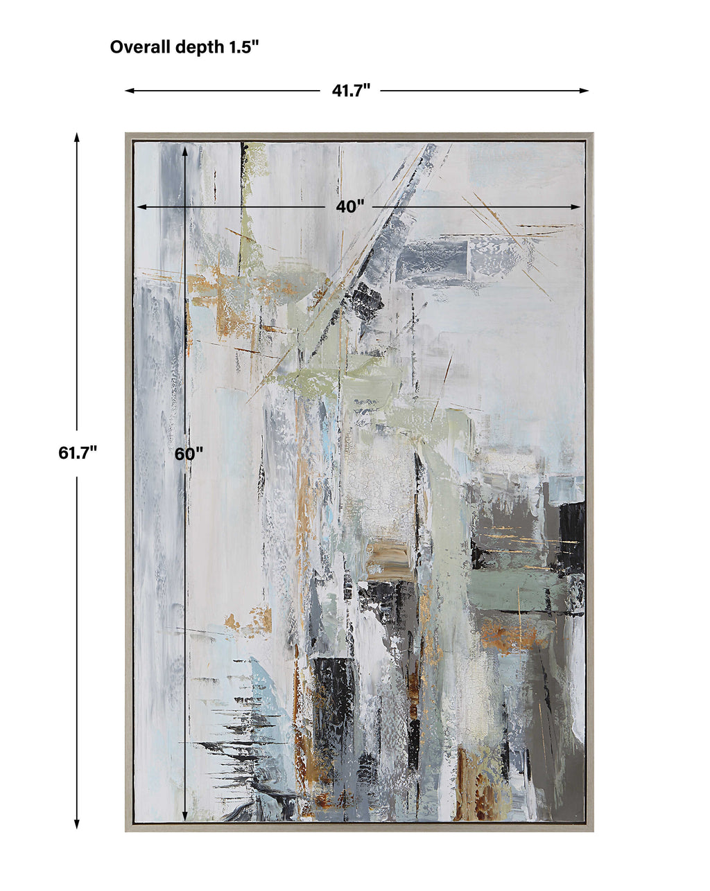 Natural Springs Hand Painted Canvas Art