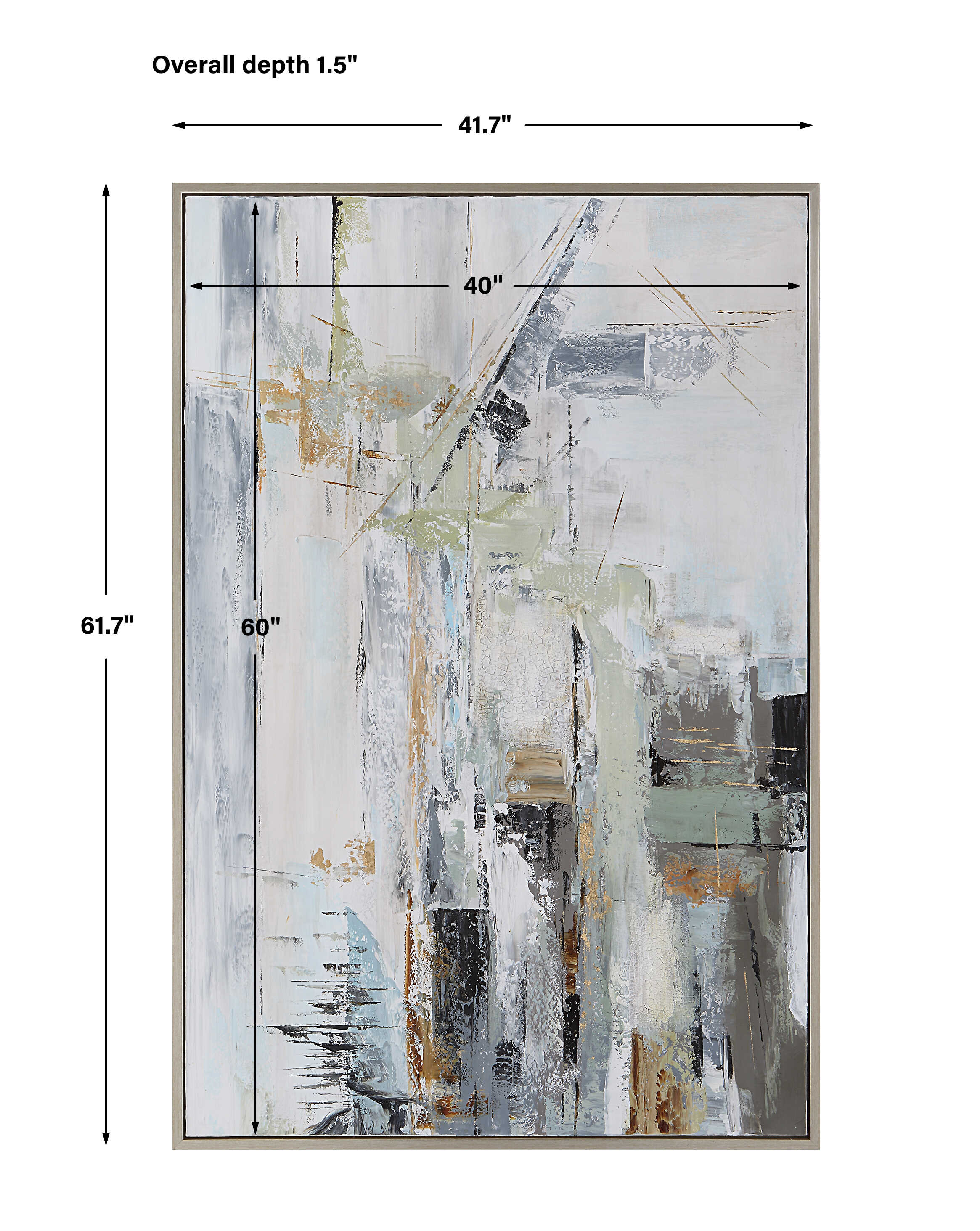 Natural Springs Hand Painted Canvas Art