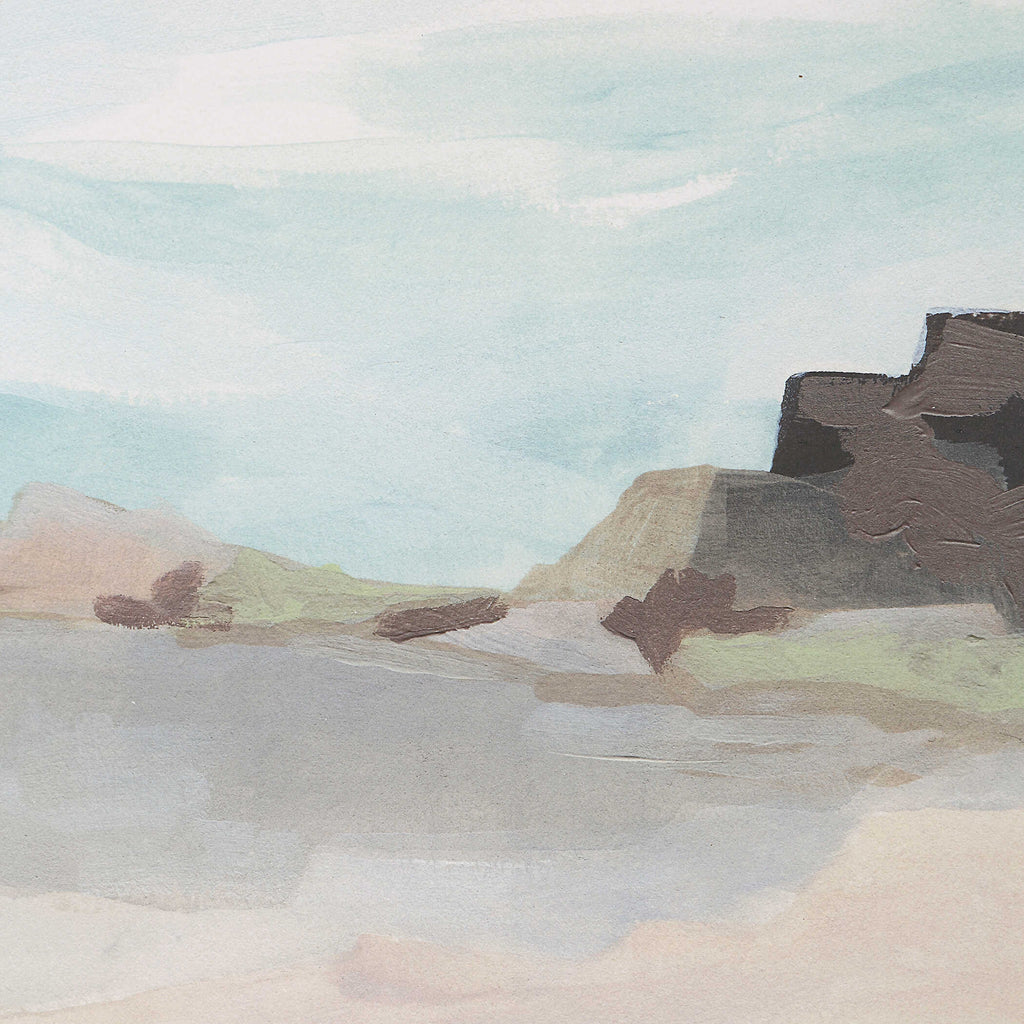 Glacial Coast Framed Prints Set/2