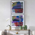 Vivacious Abstract Framed Prints Set/2