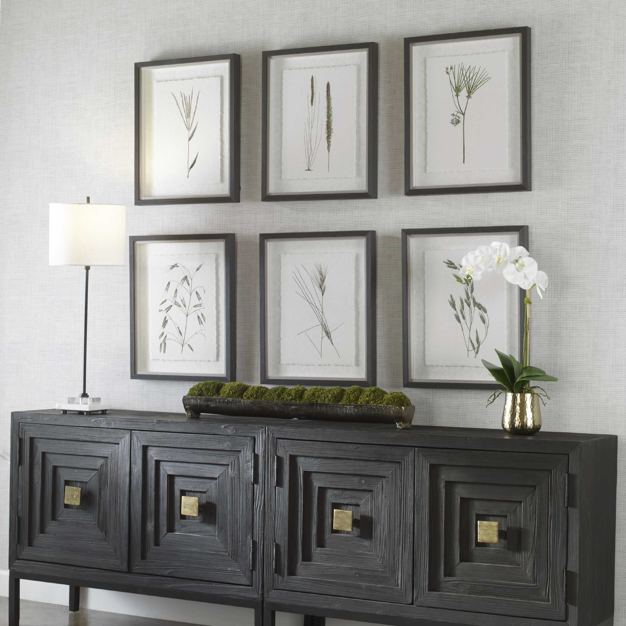 Forest Finds Framed Prints Set/6