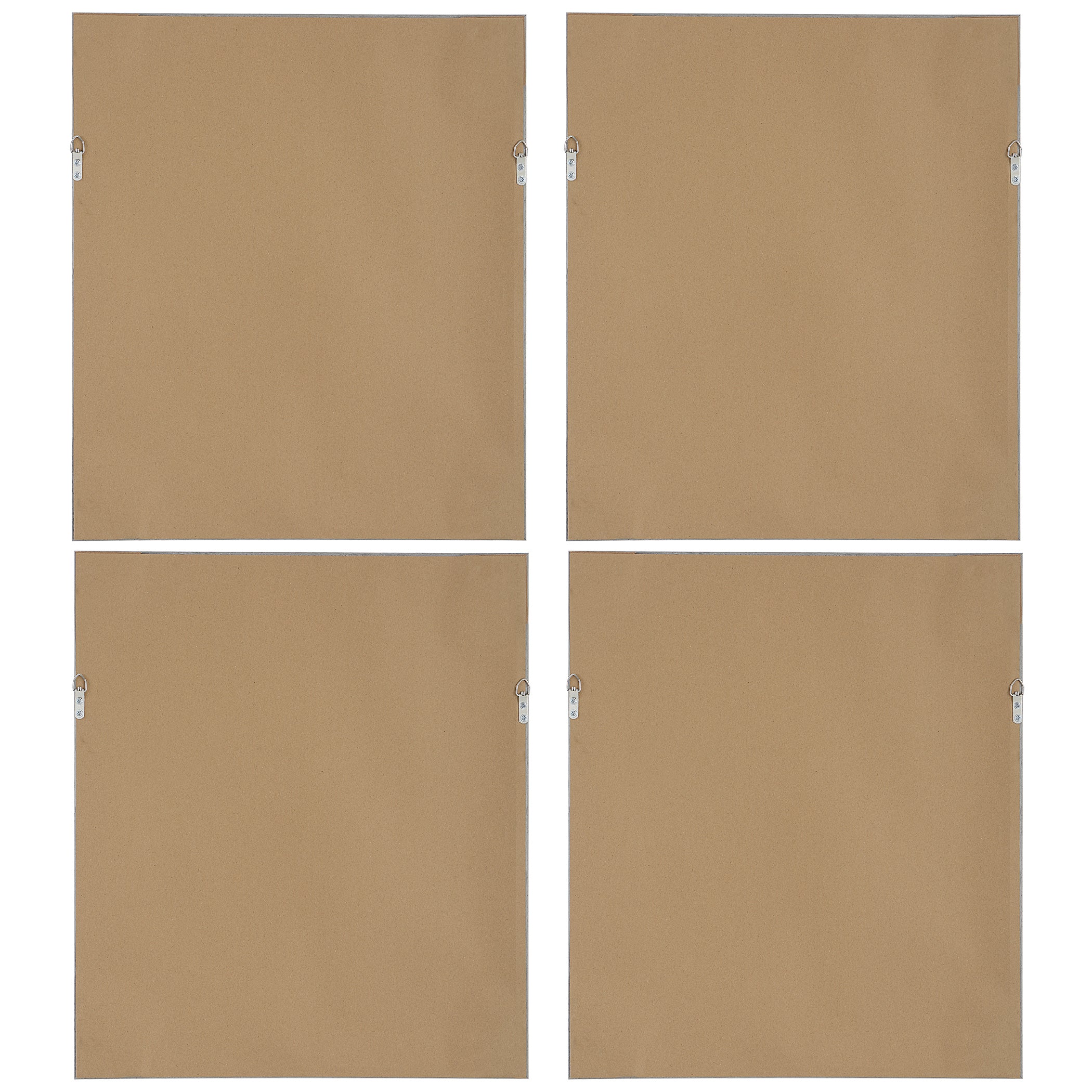 Wildflower Study Framed Prints Set/4