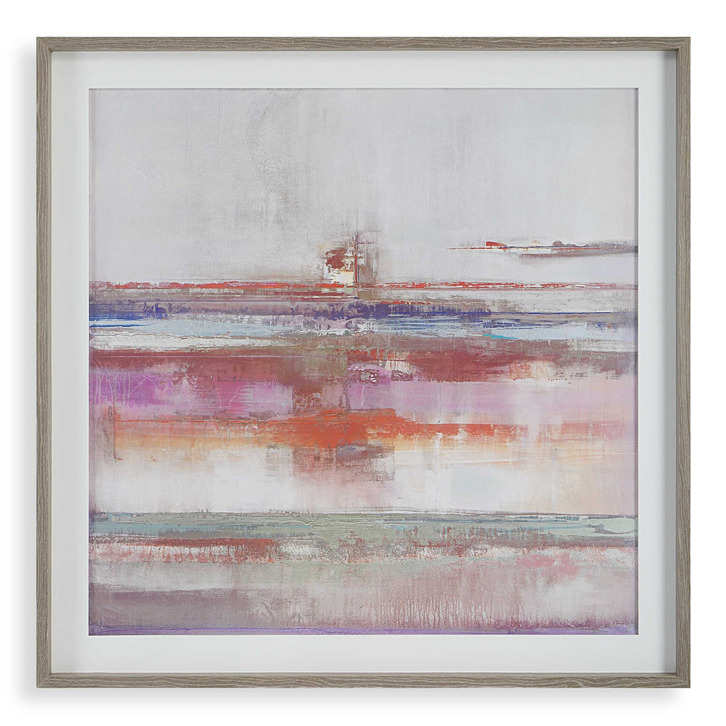 Torrent Abstract Art Framed Print