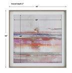 Torrent Abstract Art Framed Print