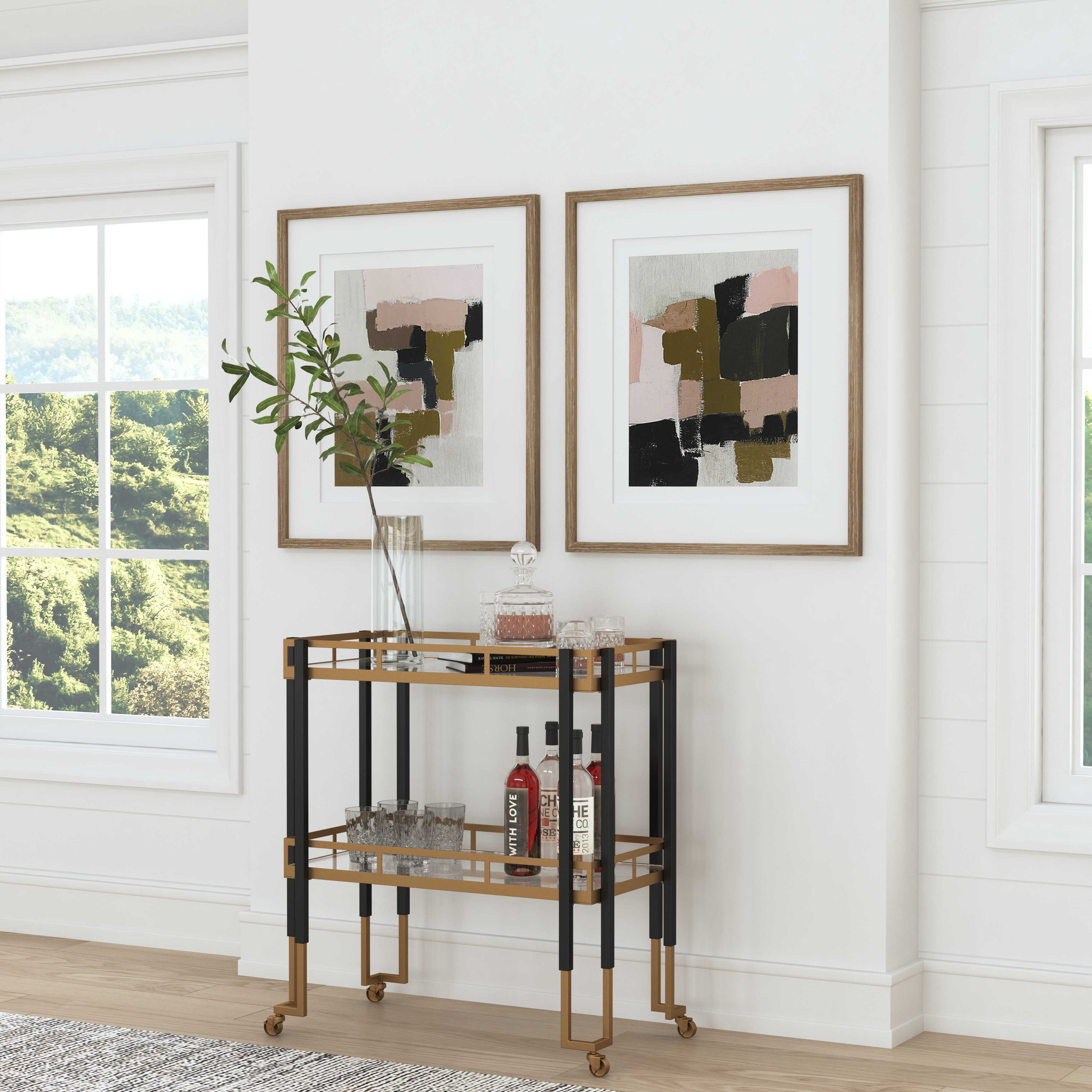 Color Block Framed Prints Set/2