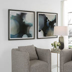 Telescopic Abstract Framed Prints Set/2