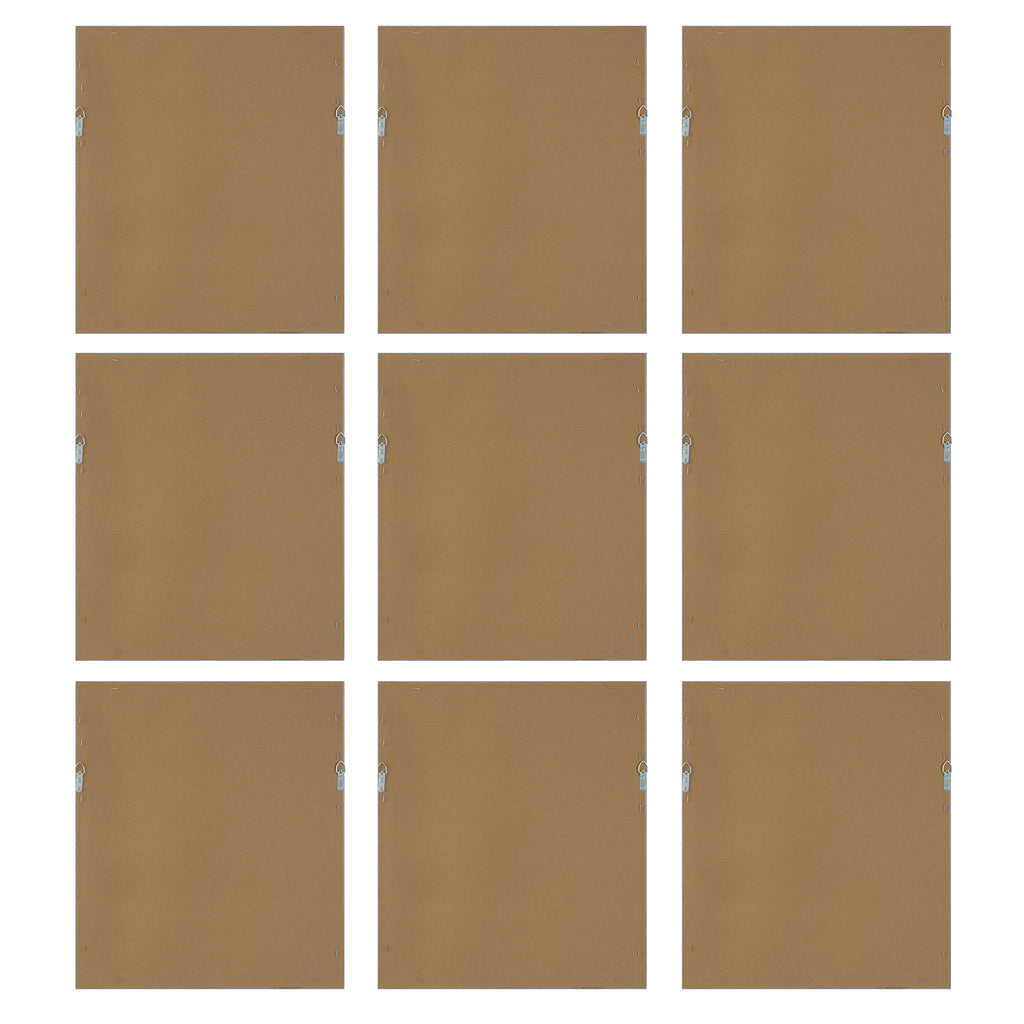 Antique Botanicals Framed Prints Set/9