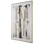Placidity Hand Painted Abstract Art