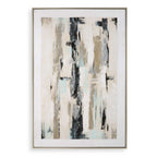 Placidity Hand Painted Abstract Art