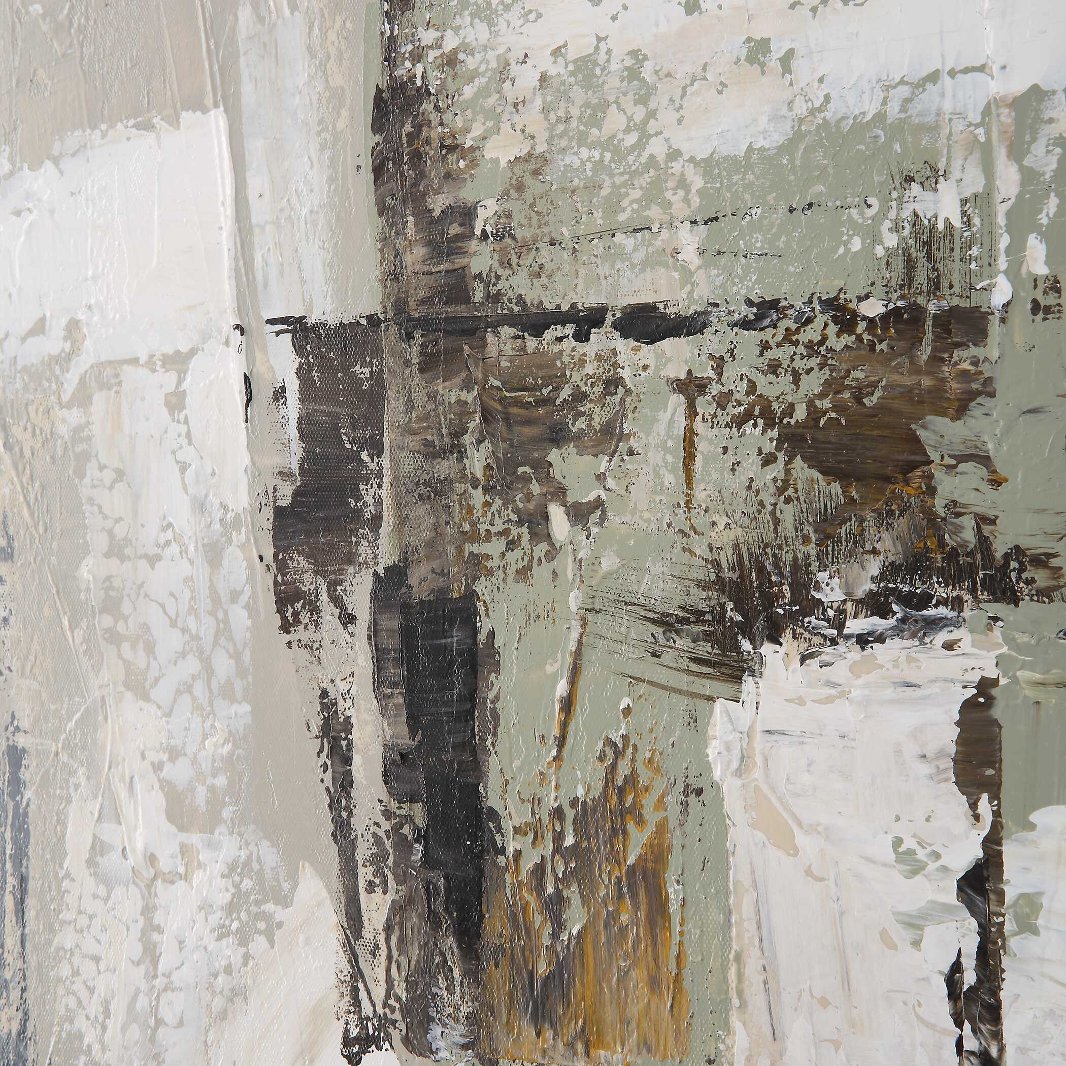 Intuition Hand Painted Abstract Art