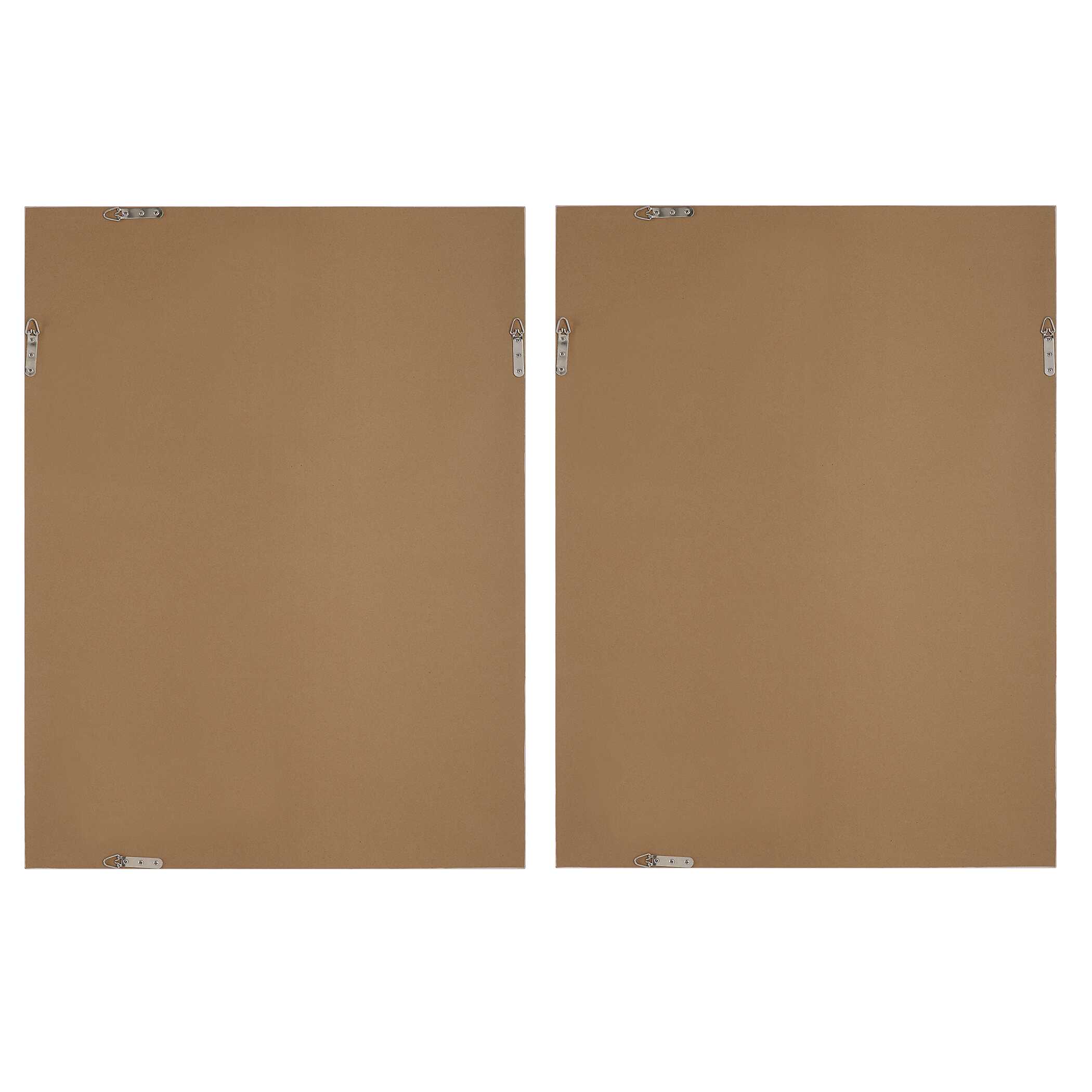 Seabreeze Abstract Framed Canvas Prints Set/2