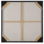 Stacked Against Hand Painted Canvas