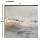 Storm Clouds Abstract Hand Painted Art