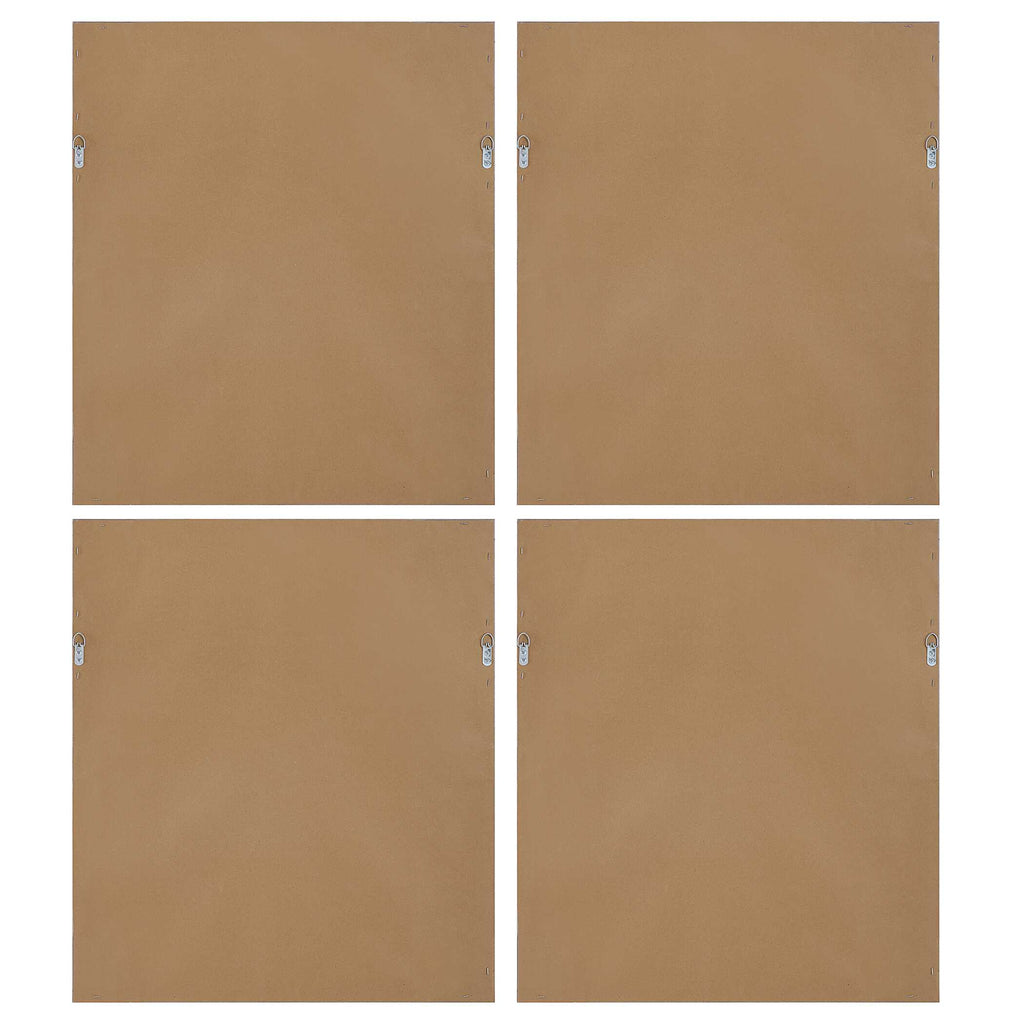 Heirloom Blooms Study Framed Prints Set/4