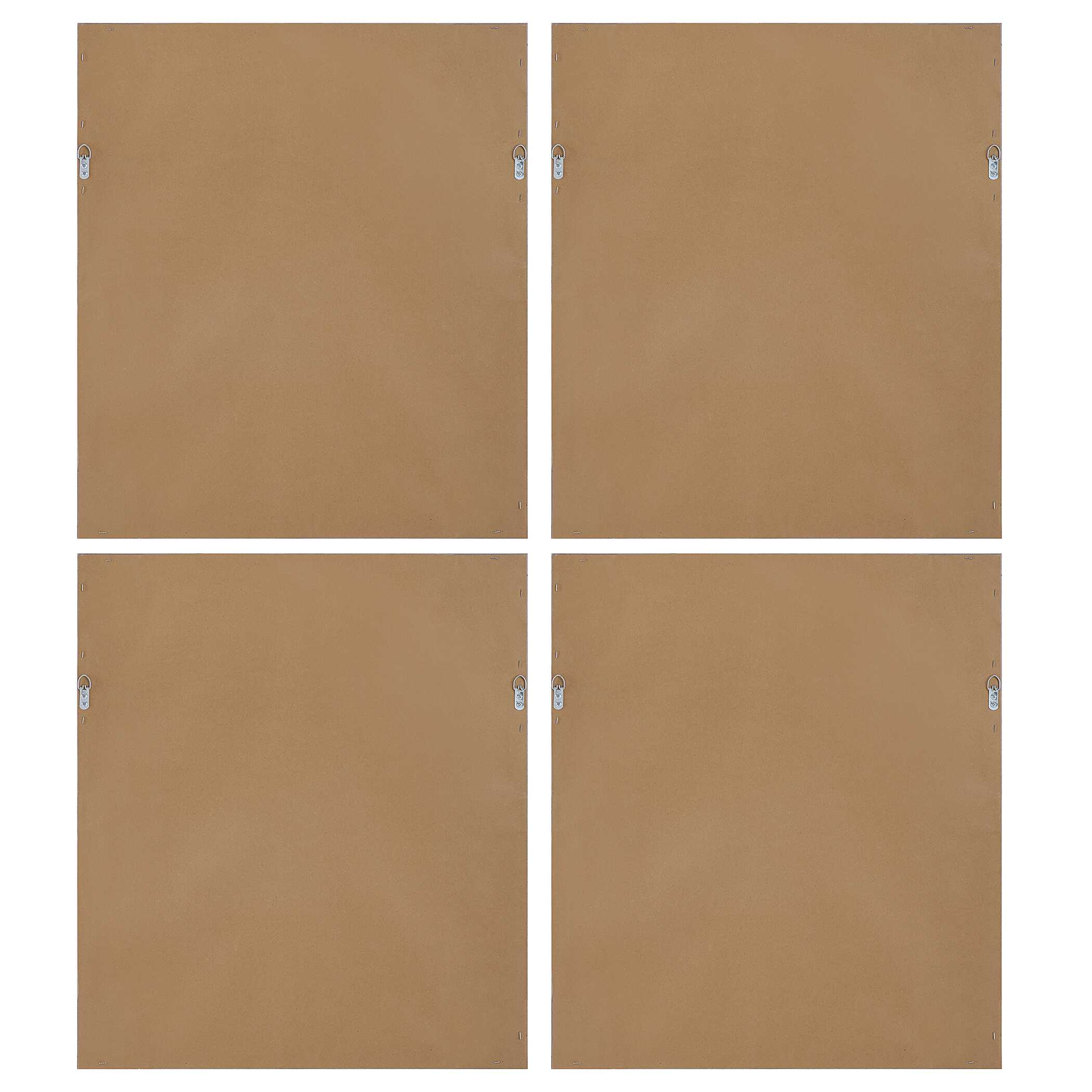 Heirloom Blooms Study Framed Prints Set/4