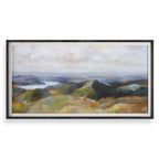 Above The Lakes Framed Landscape Print