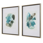 Blueprints Watercolor Prints Set Of 2