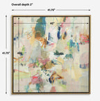 Party Time Framed Abstract Art