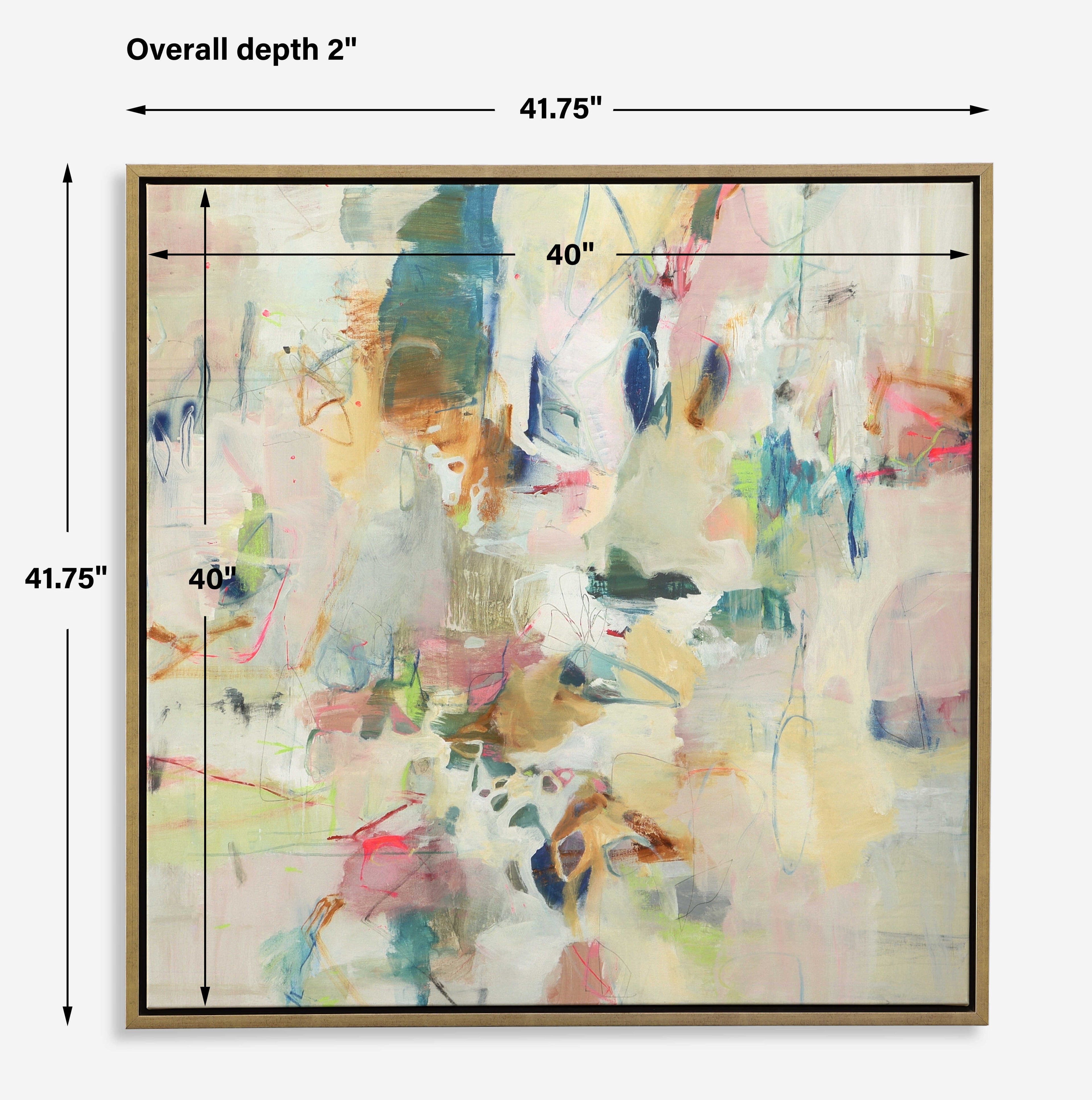 Party Time Framed Abstract Art