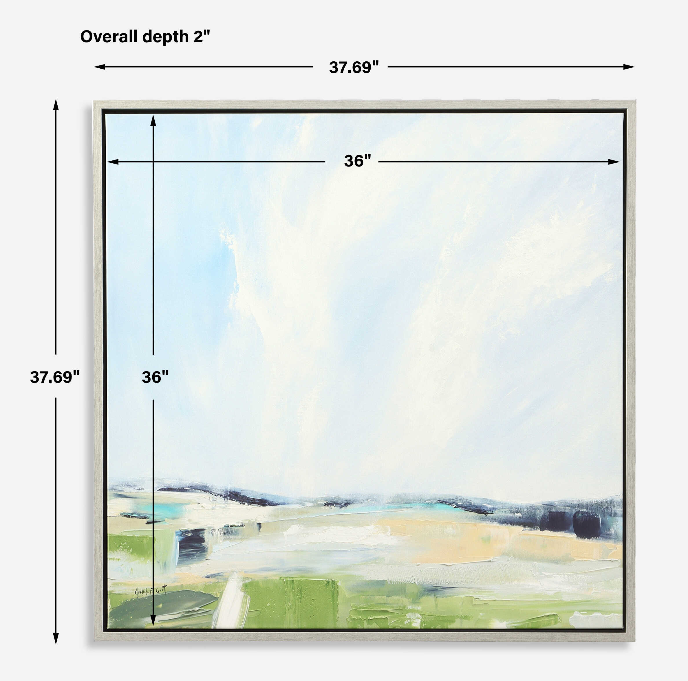 For His Glory Framed Landscape Art