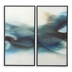 September Desert Modern Watercolor Art Set/2