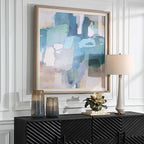 Continue On Abstract Framed Print