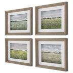Quiet Meadows Framed Prints Set/4