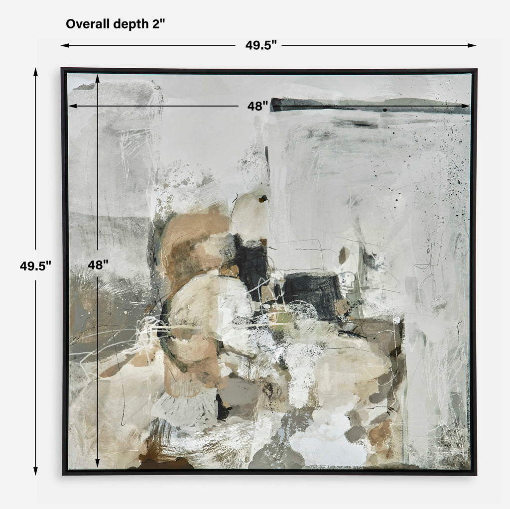 Solace I Abstract Art On Canvas