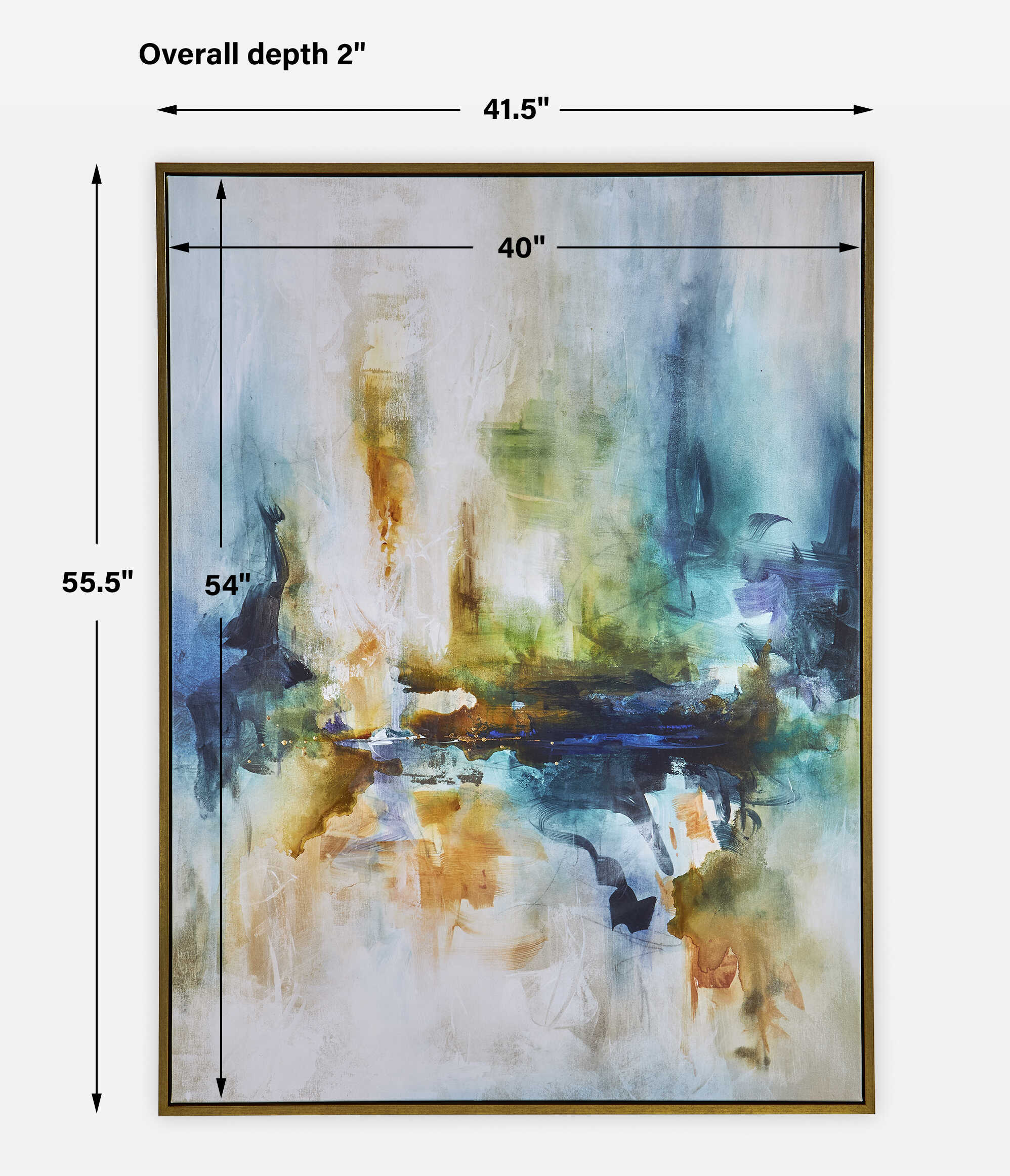 Excursion Framed Abstract Art