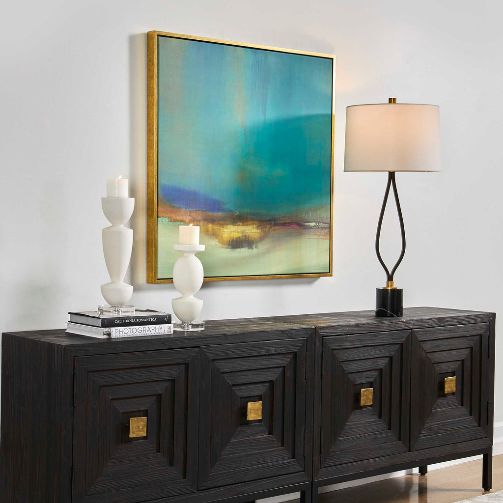 Bowery Framed Canvas Art