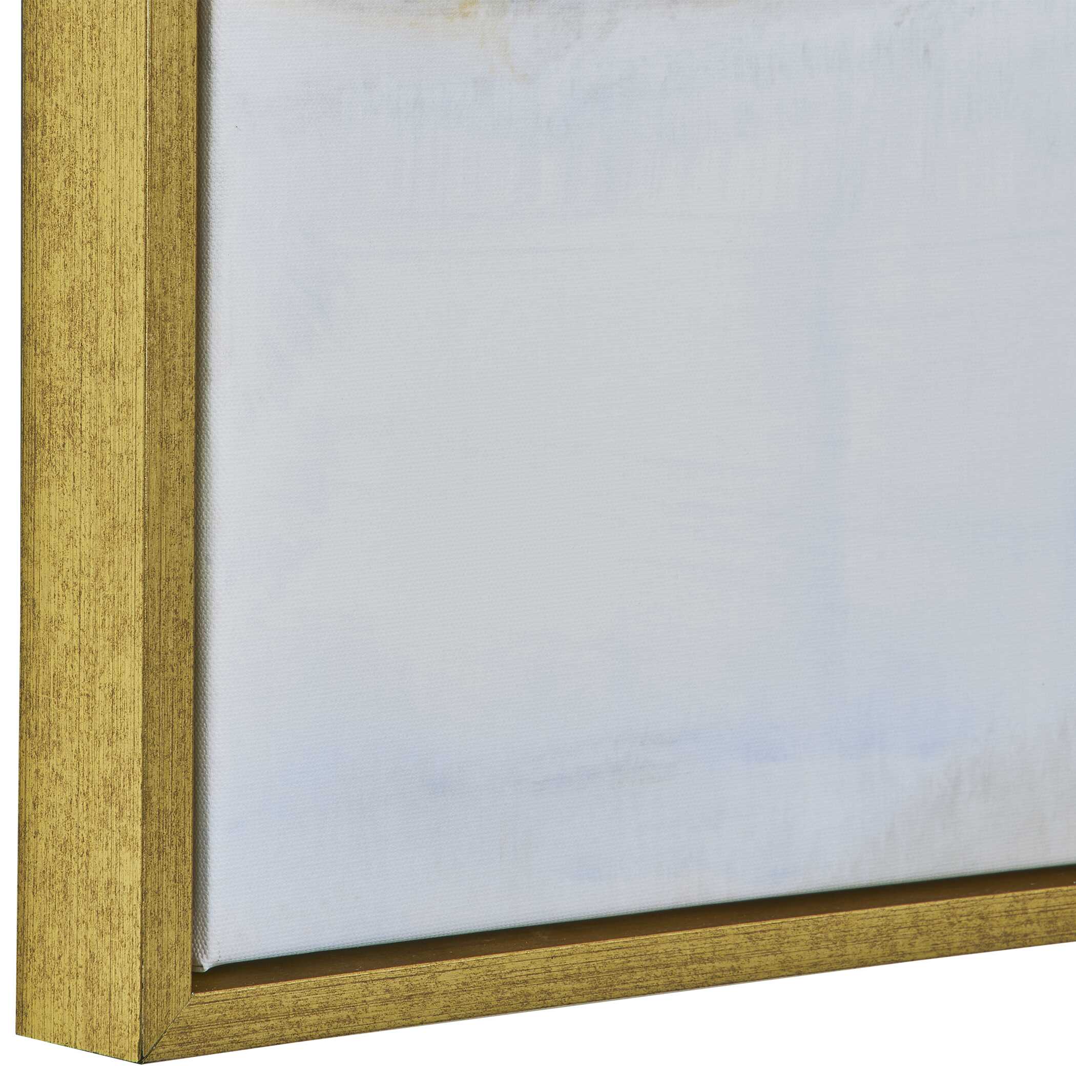 In The Beginning Framed Abstract Art