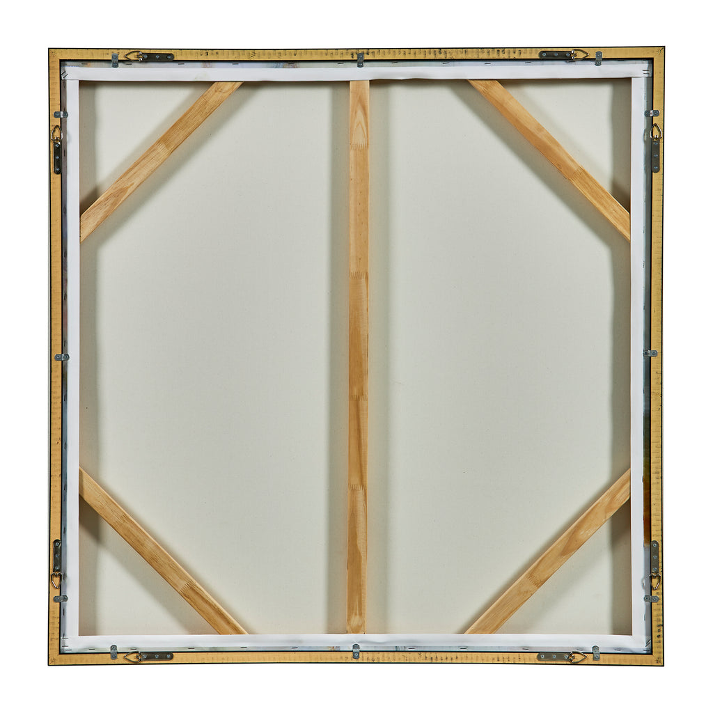 In The Beginning Framed Abstract Art