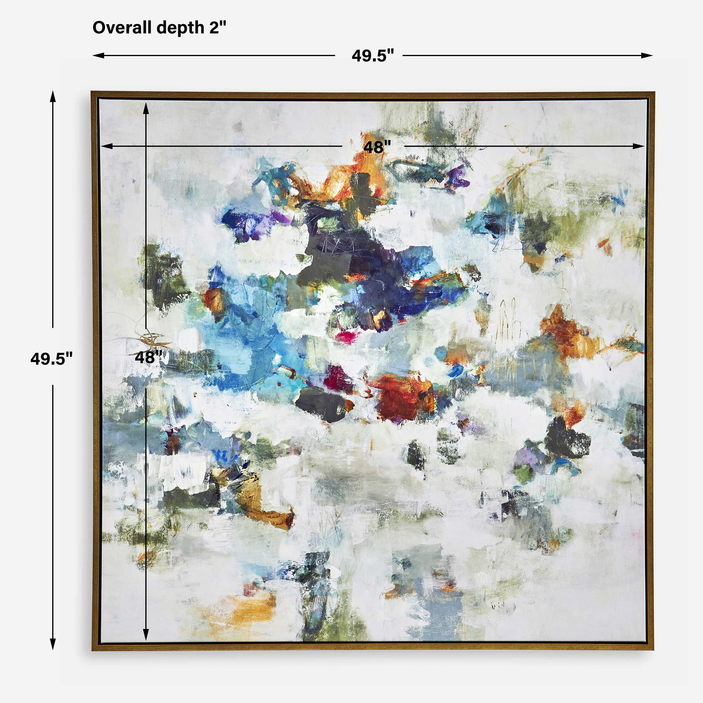 Rock & Roll Framed Abstract Art