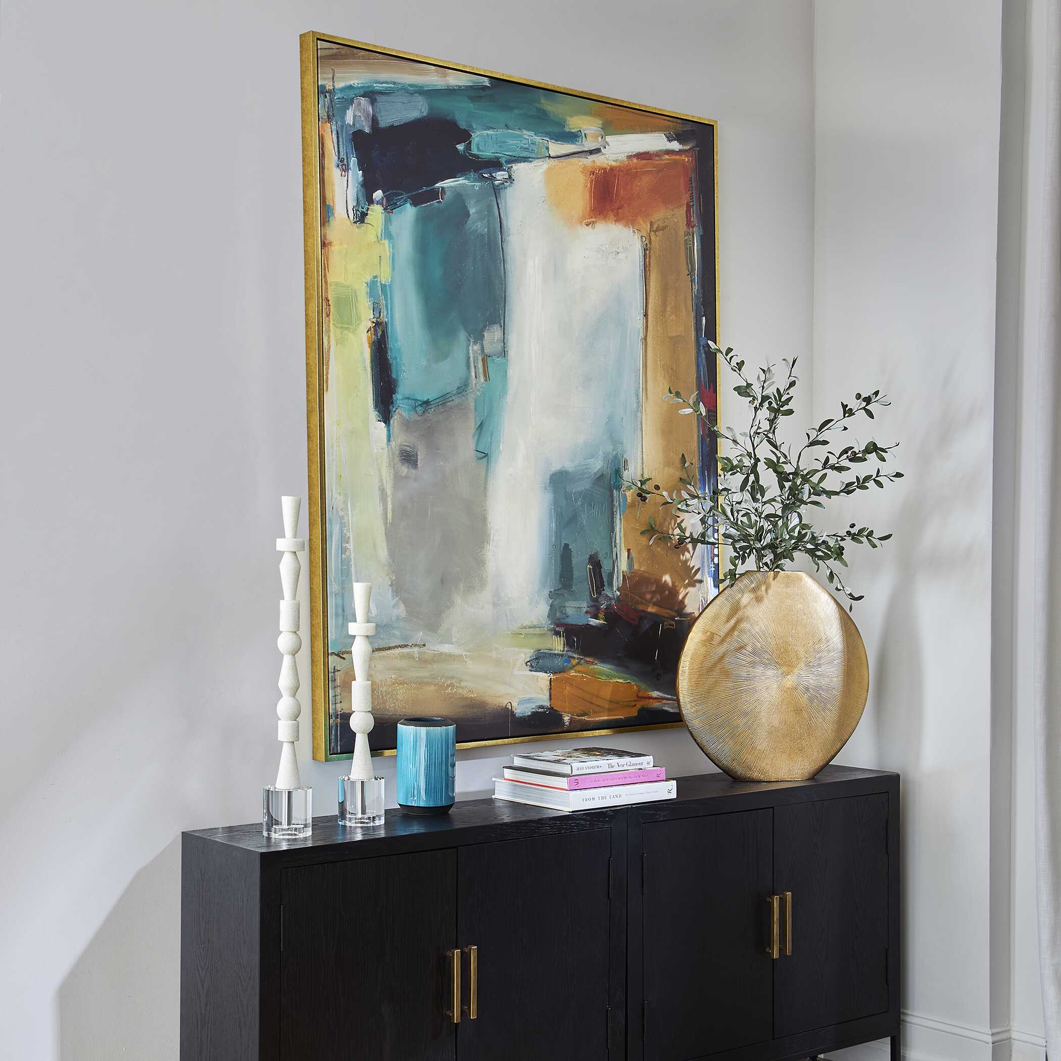 Painters High Revisited Framed Abstract Art