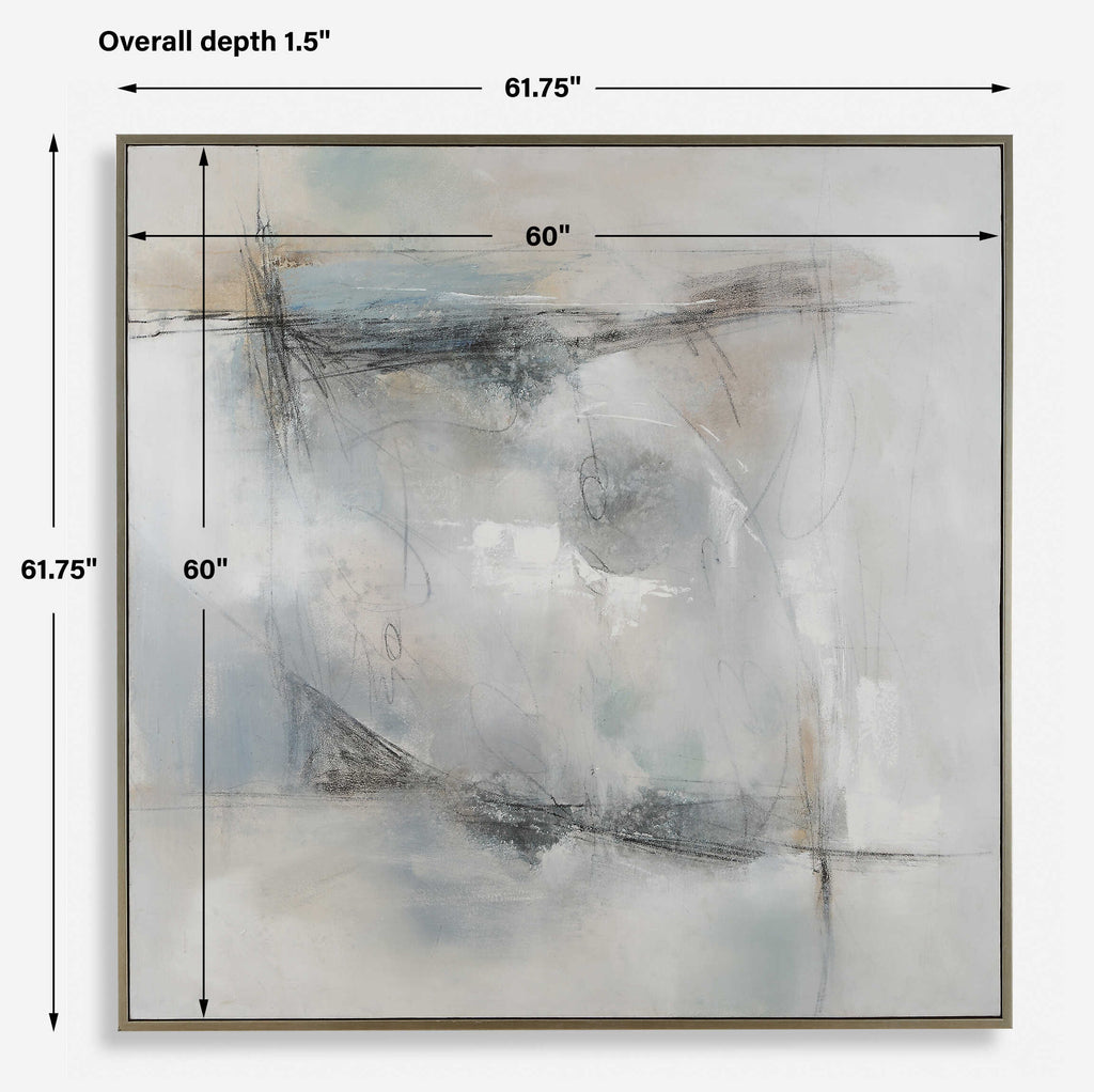 Contort Hand Painted Abstract Art