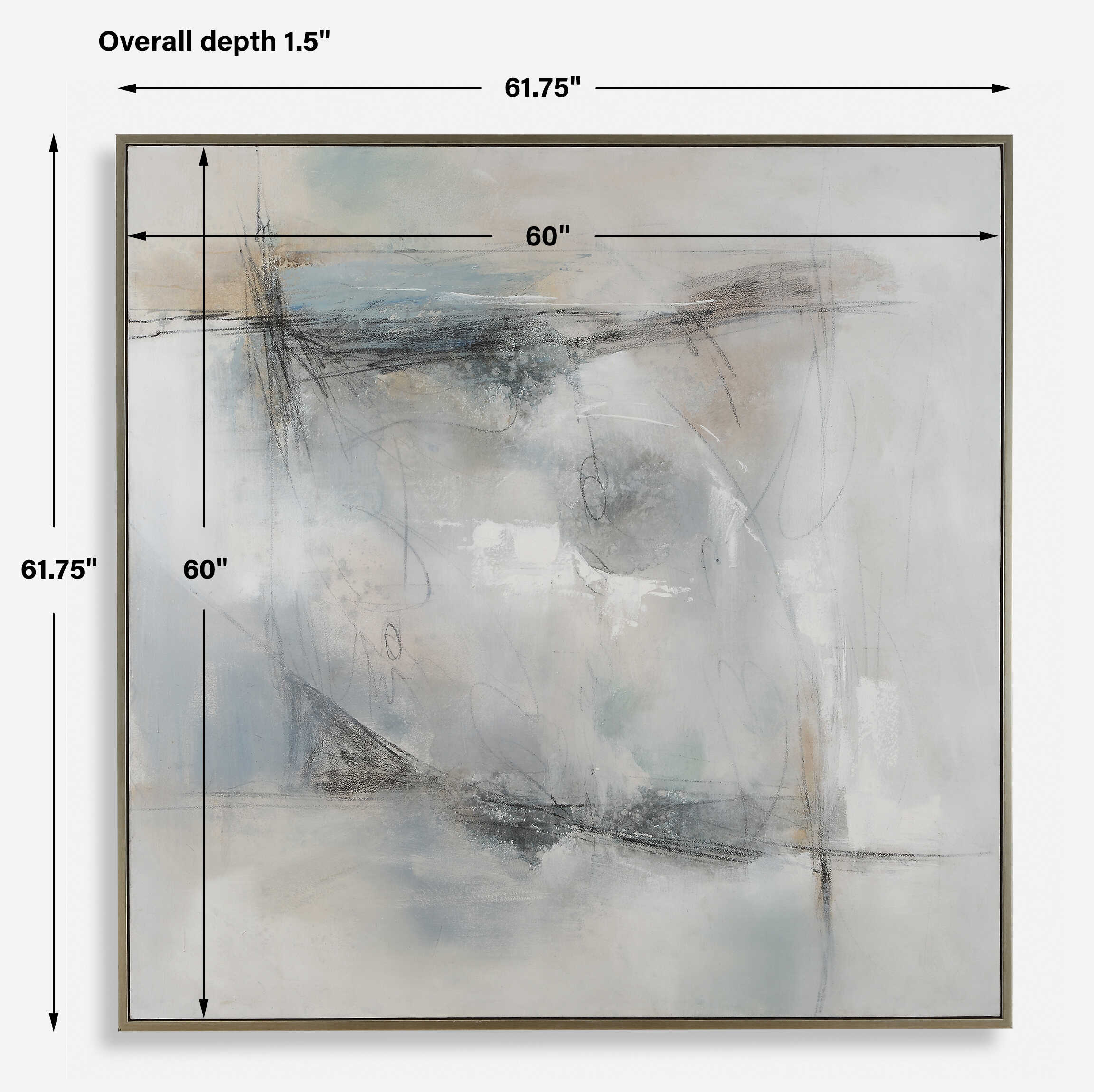 Contort Hand Painted Abstract Art