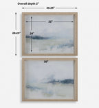 Breezy Vista Framed Prints Set/2