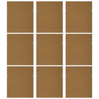 Botanical Flowers Framed Prints Set/9