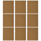 Botanical Flowers Framed Prints Set/9